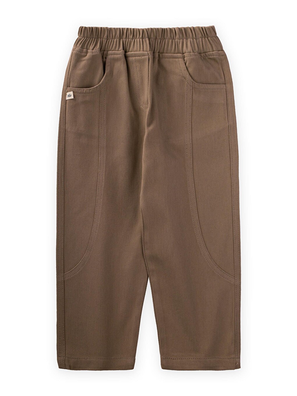 Kahverengi Gabardin Pantolon 2-7 Yaş Kahve