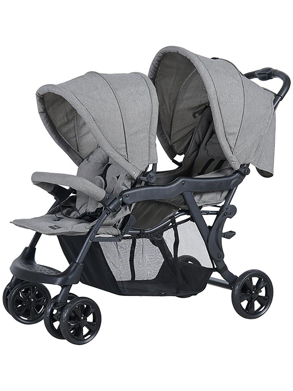 Arwen ikiz Bebek Arabası Gri