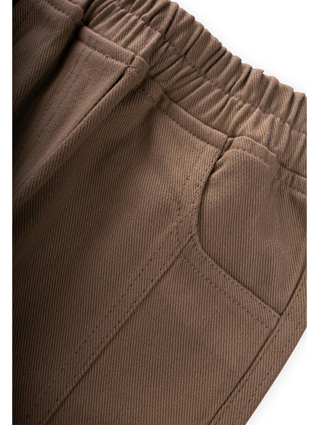 Kahverengi Gabardin Pantolon 2-7 Yaş Kahve-2