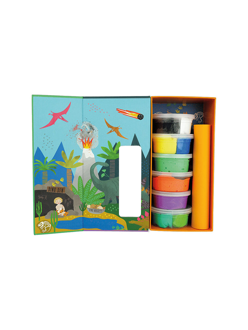 Clay And Play Hava İle Kuruyan Kil Seti Dino 50P6138-4