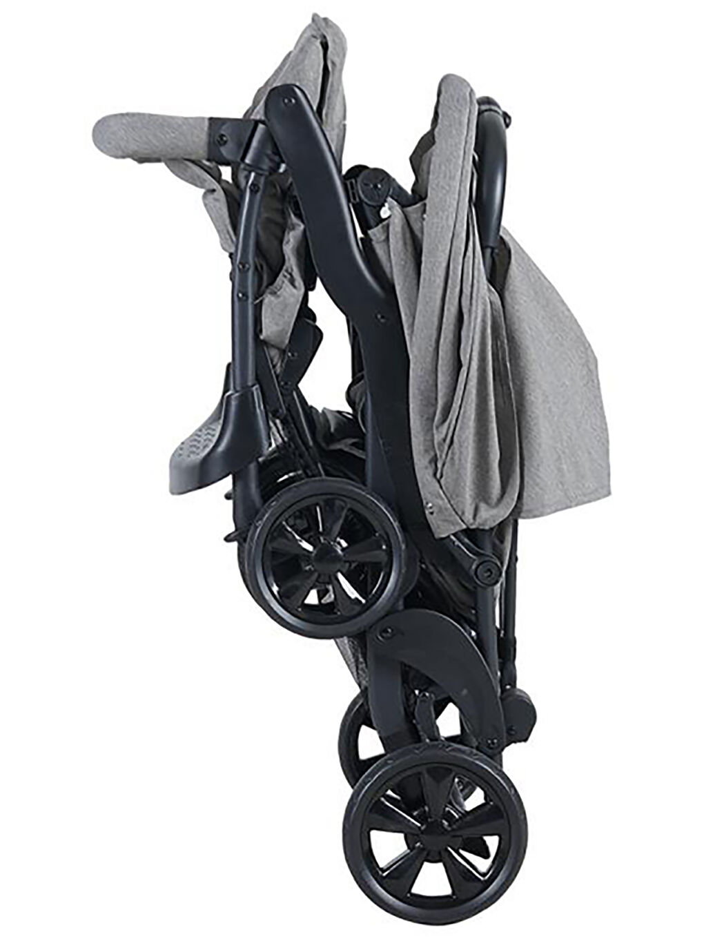 Arwen ikiz Bebek Arabası Gri-8