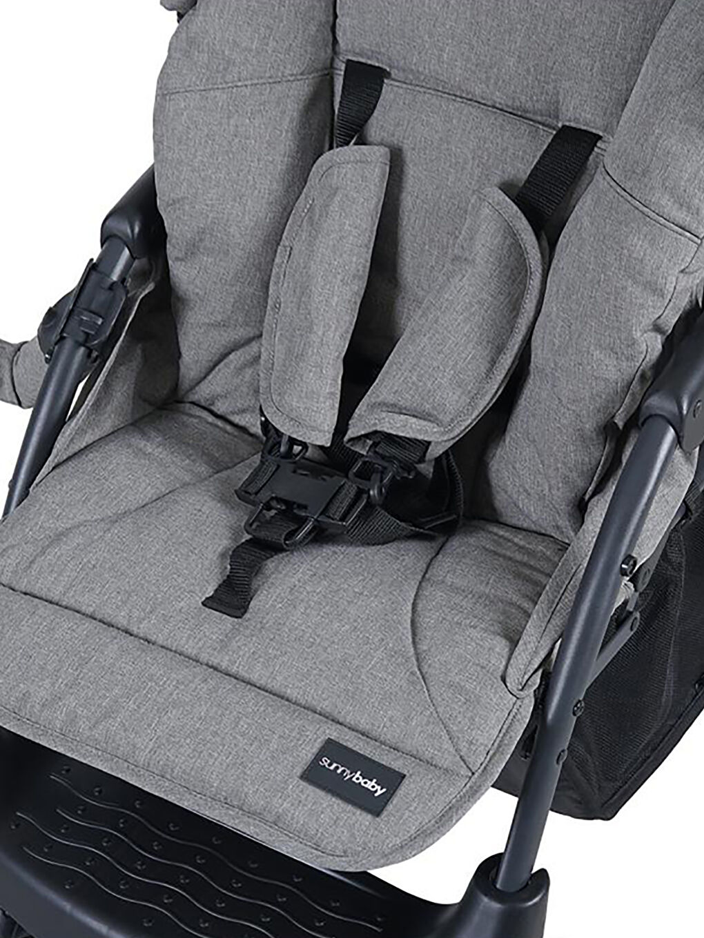 Arwen ikiz Bebek Arabası Gri-9