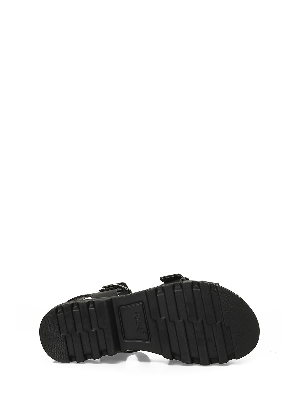 325568.Z 5FX Siyah Kadın Kalın Taban Sandalet-5