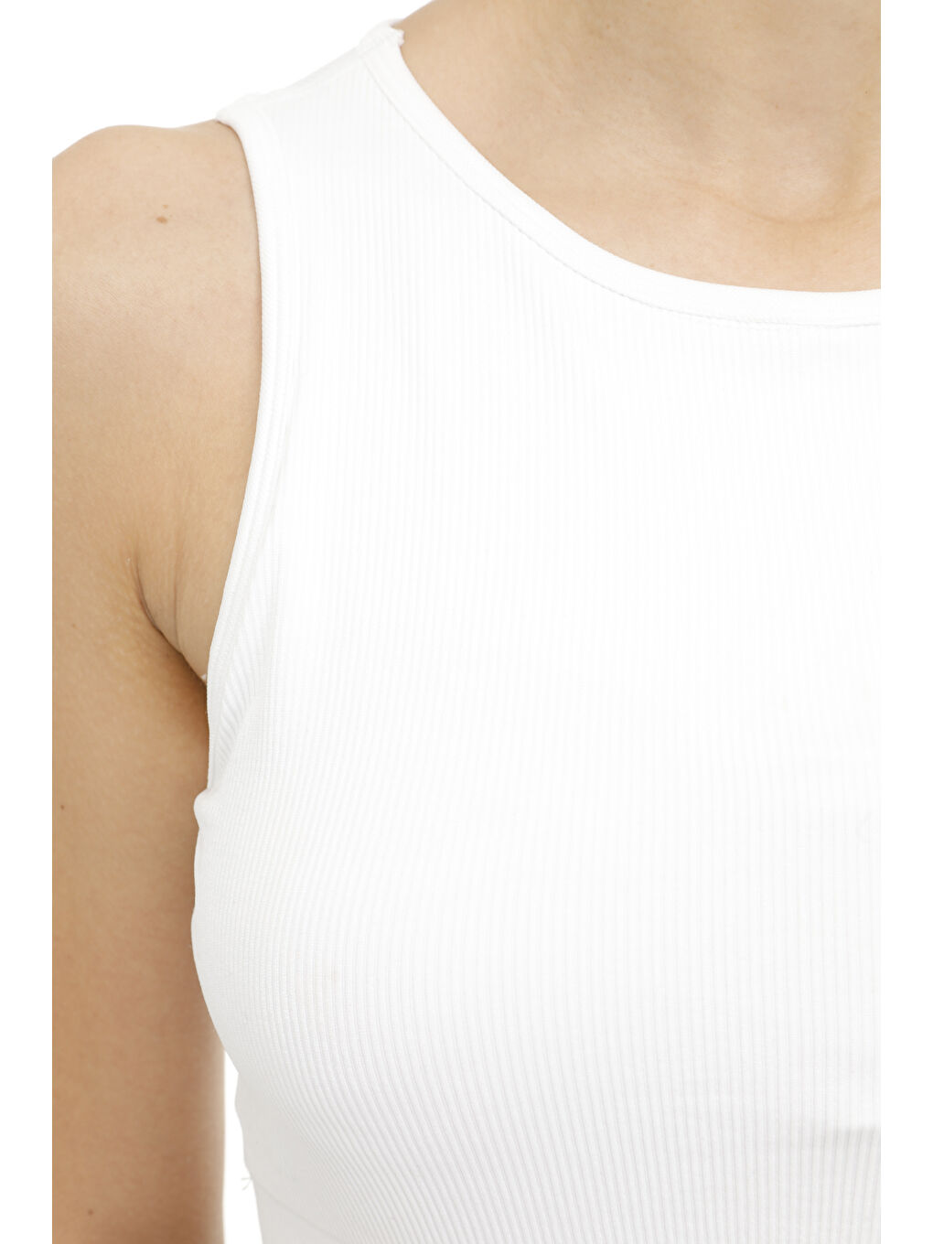 WL VETA 10OD28 3FX Beyaz Kadın Atlet-3