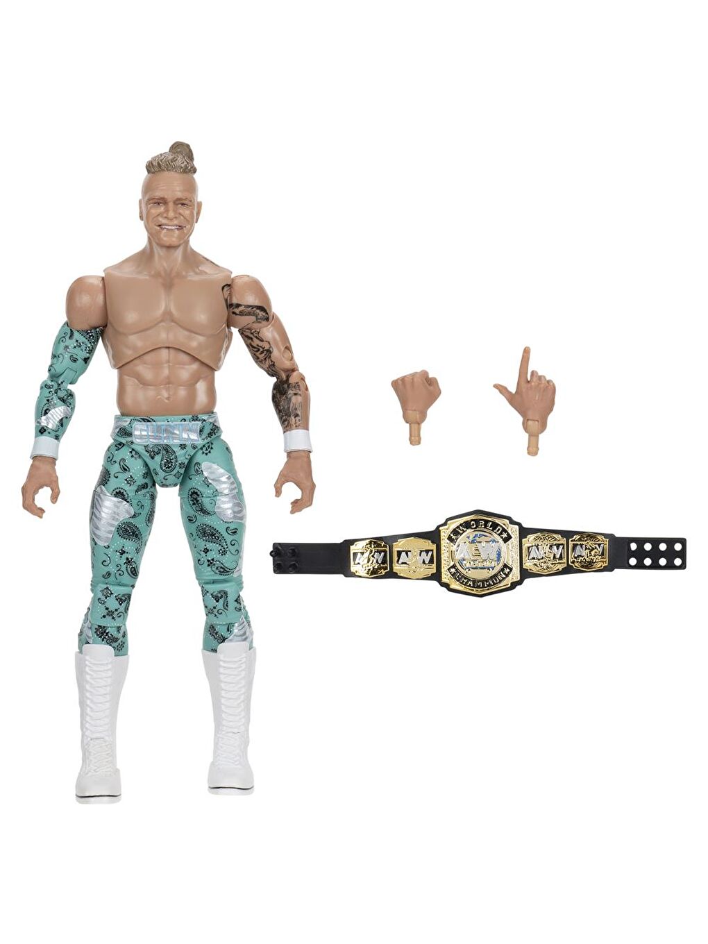 AEW Karakterleri Model Aksiyon Figürler S16 Colten Gunn 159-3