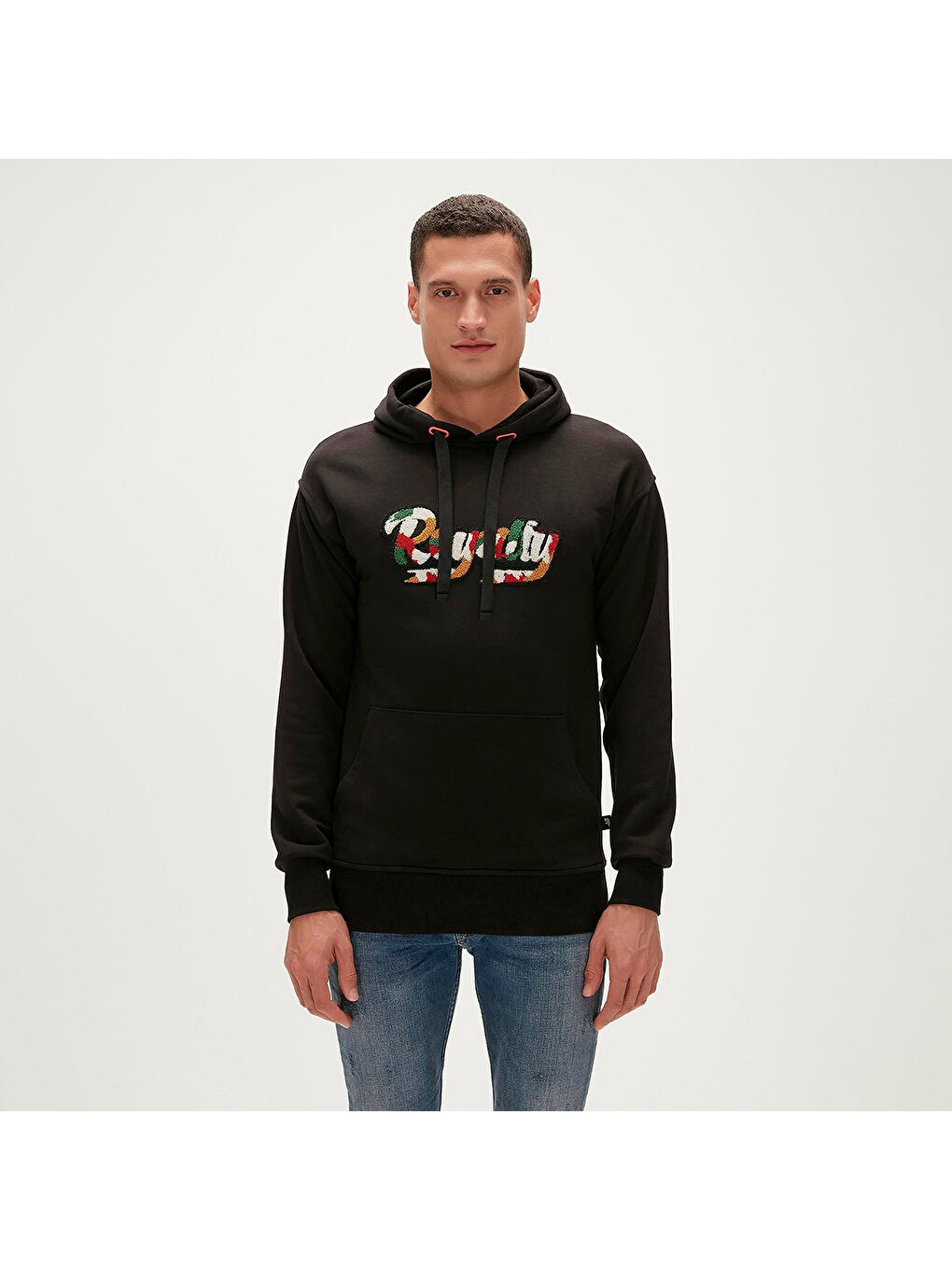Royalty Erkek Siyah Sweatshirt