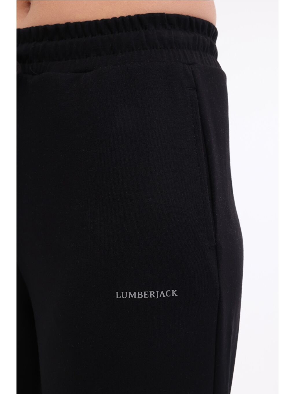 WL CINZIA 22MS432 5FX Siyah Kadın Eşofman Altı-3