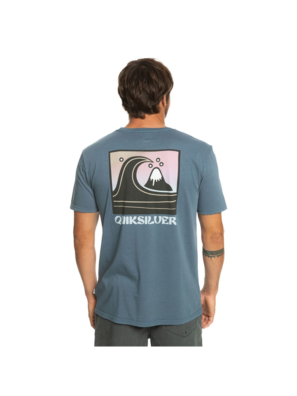 Turkuaz Neverending Surf Erkek Mavi Tişört-1