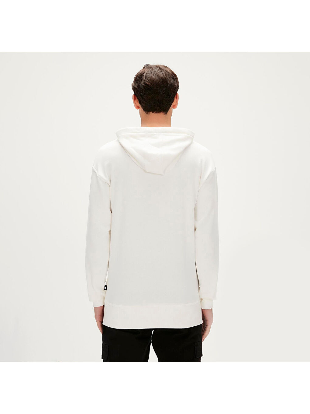 Royalty Erkek Beyaz Sweatshirt-2