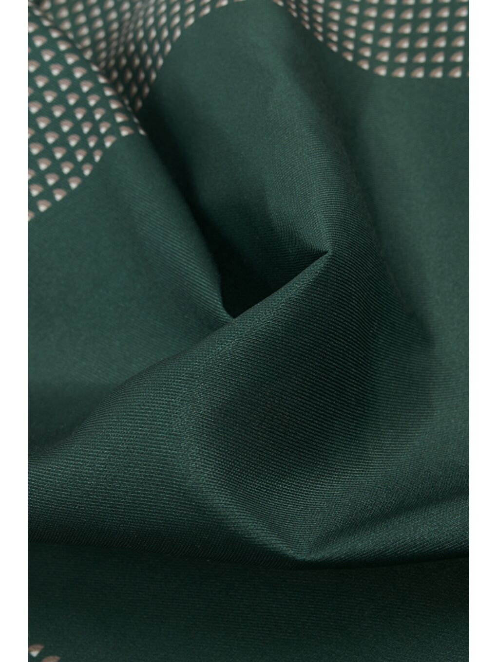 Erkek Yeşil Desenli Yeşil Klasik Mendil-2