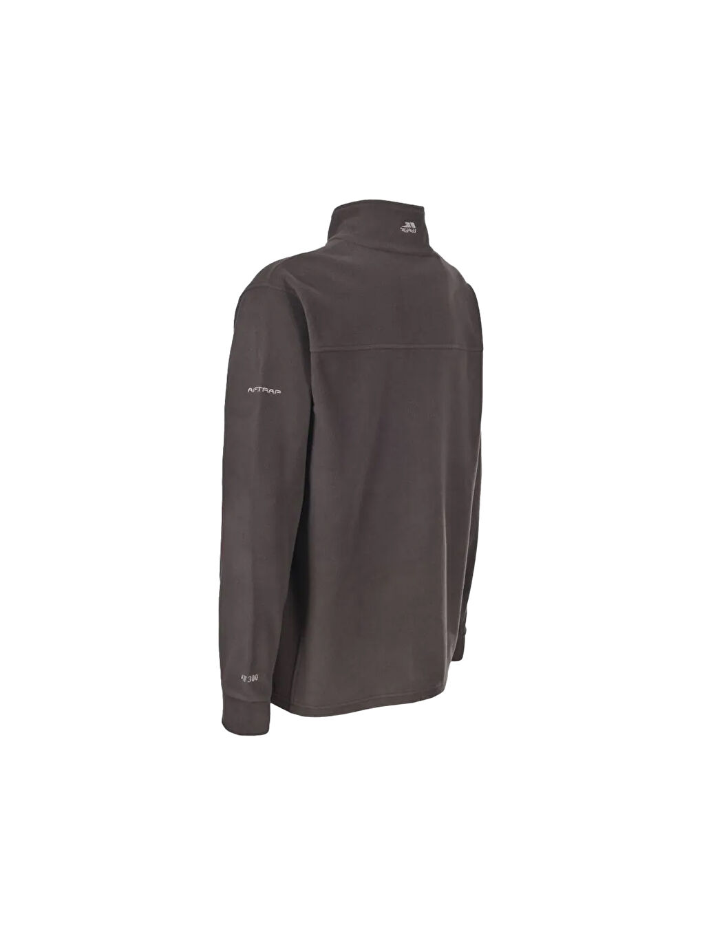 Haki Bernal - Fleece At300 Erkek Siyah Polar Fermuarlı Sweatshirt-1