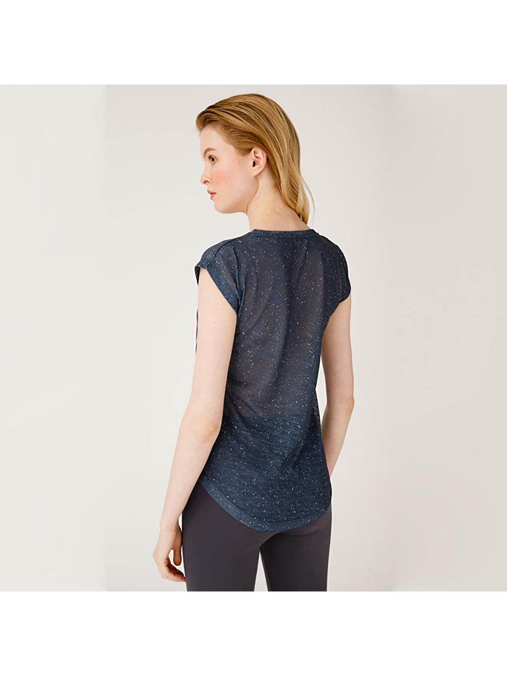 BiggYoga Namaste Antrasit T-Shirt-6