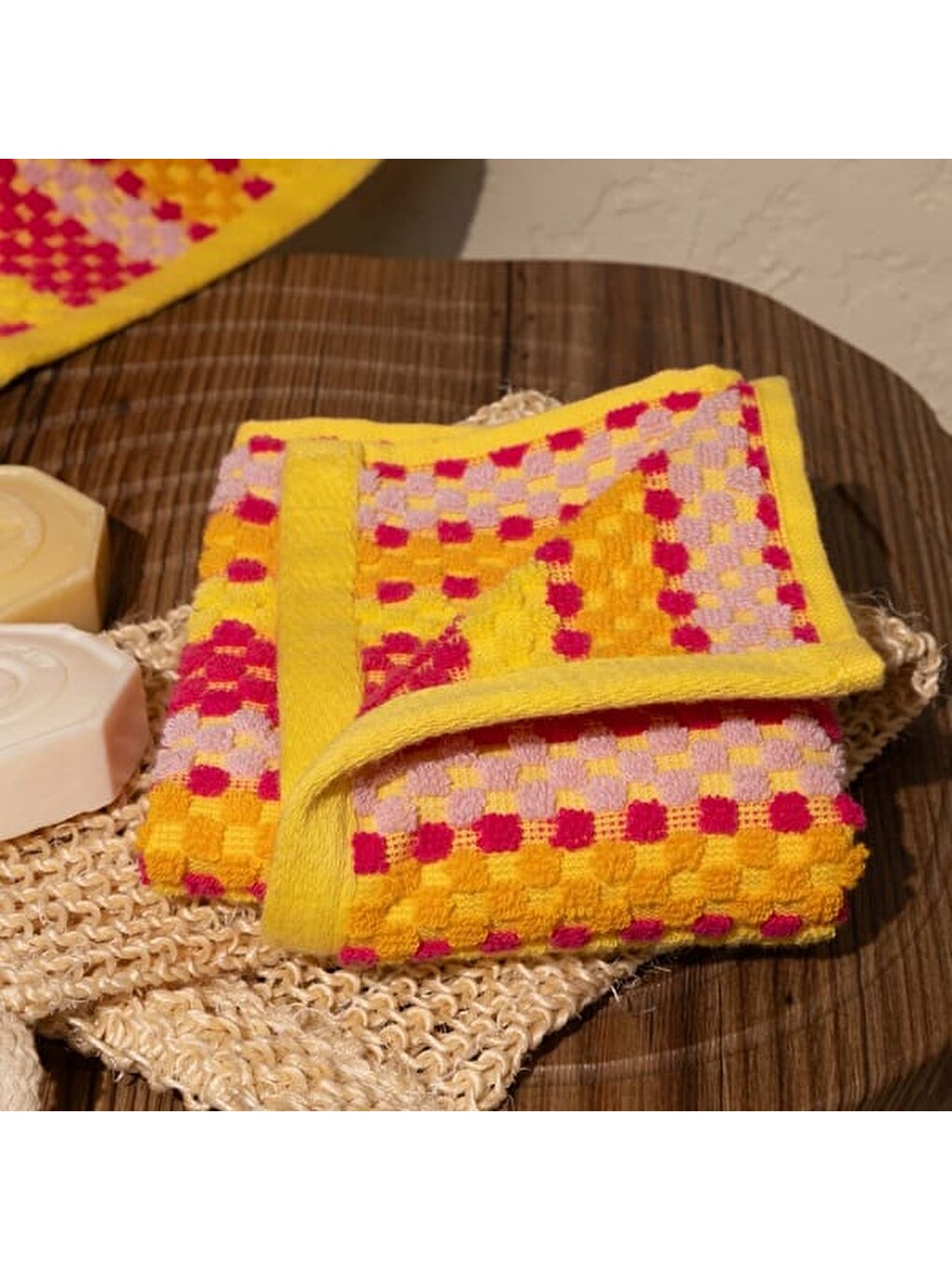 Karışık Soft Tivi El Havlusu - Renkli - 30x50 cm-1