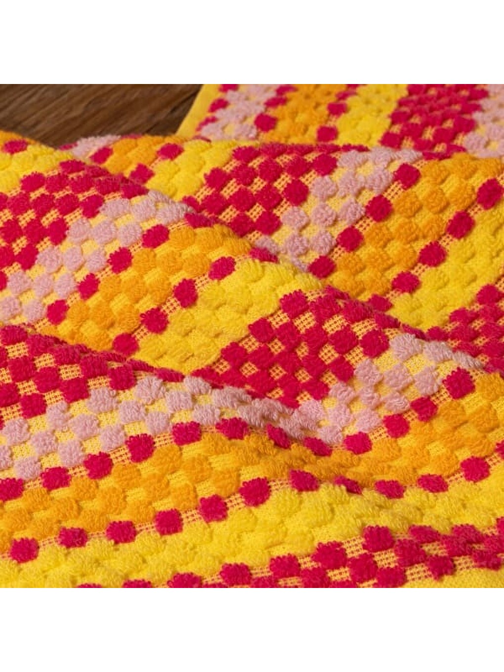 Karışık Soft Tivi El Havlusu - Renkli - 30x50 cm-2