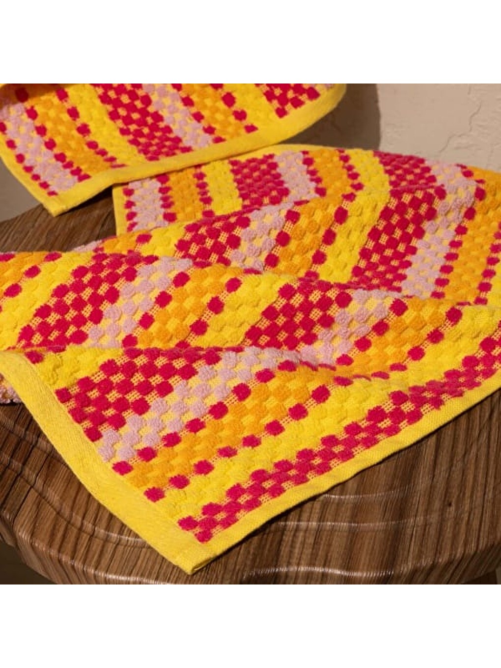 Karışık Soft Tivi El Havlusu - Renkli - 30x50 cm-3
