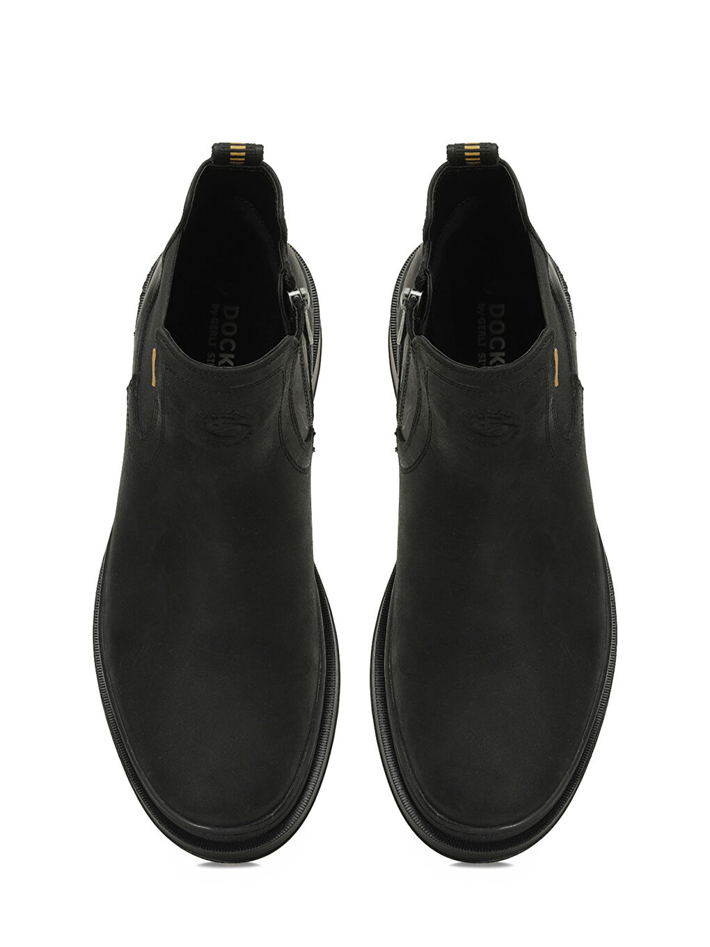 237406 4PR Siyah Erkek Biker Bot-3