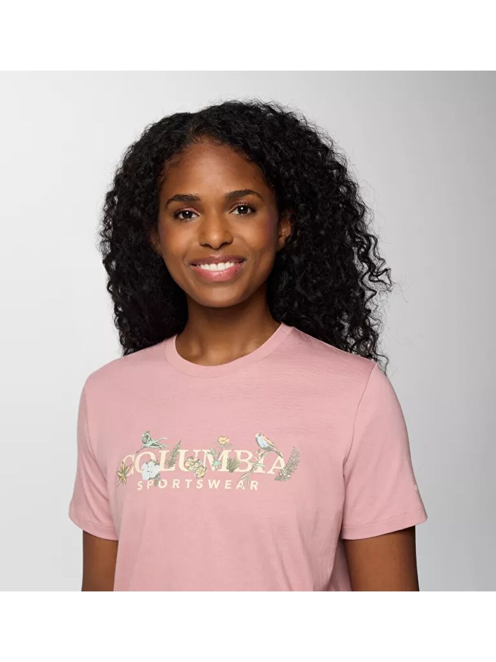 Columbia Pembe CSC W Outback Critters 2 SS Tee Kadın Tişört CS0427 - 3