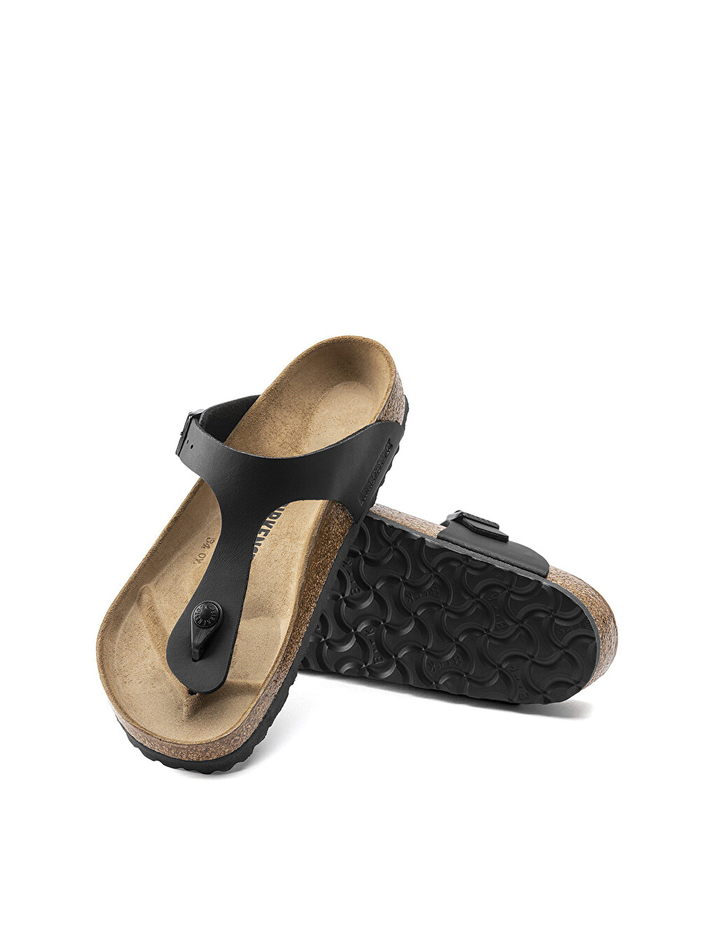 Siyah Kadın Terlik 043691 Gizeh Nos Schwarz Birko-flor-5