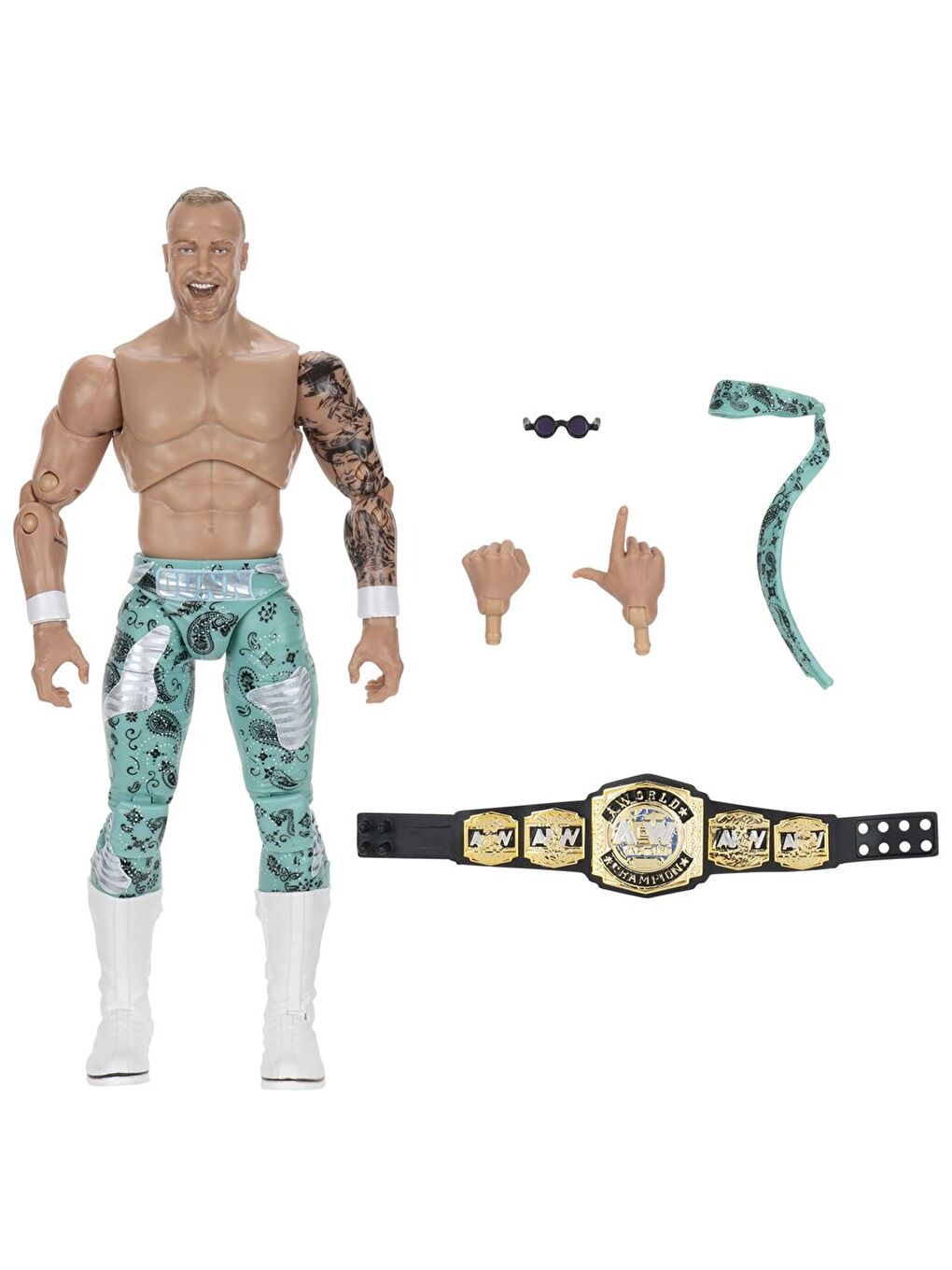 AEW Karakterleri Model Aksiyon Figürler S16 Austin Gunn 158-3