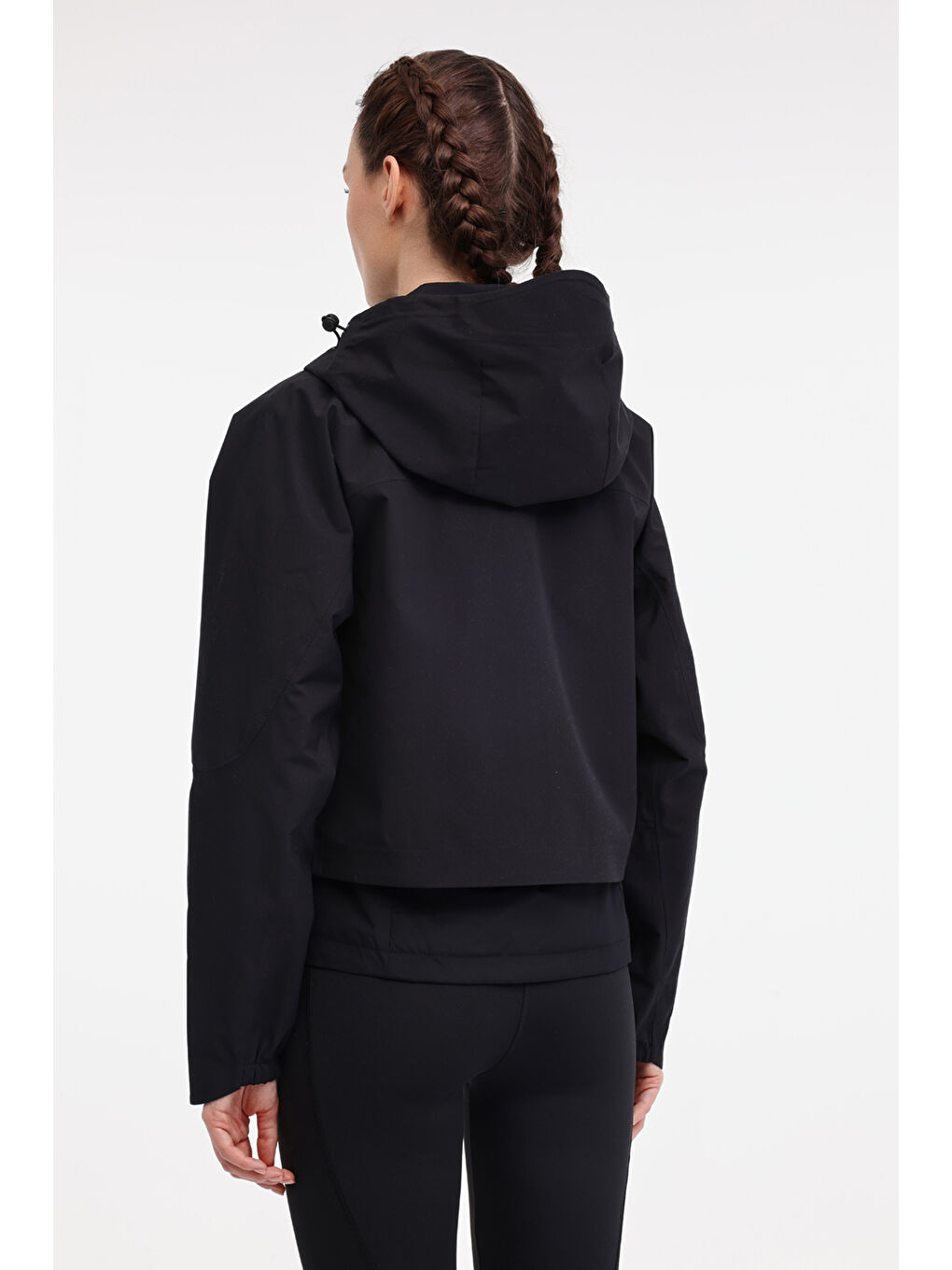 WL RUSA 17GF6-02 5FX Siyah Kadın Mont-1