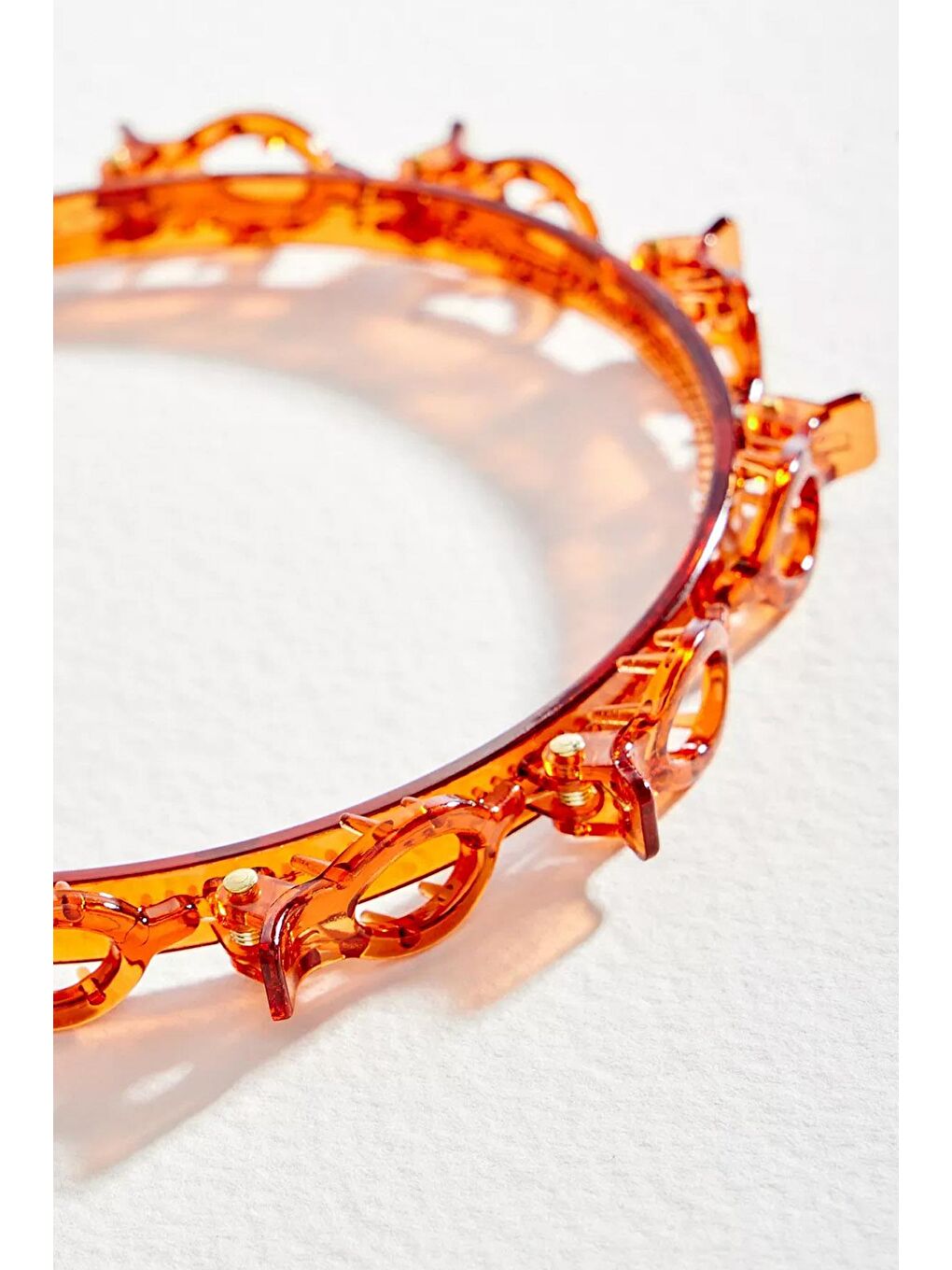 2 Adet Kahverengi Saç Bükücü Ve Geçmeli Taç-3