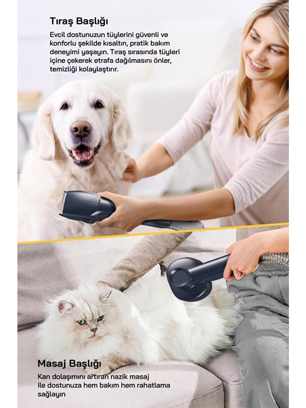 SVC-8634 Kablosuz Dikey Süpürge Lacivert – Evcil Hayvan Tüyleri İçin Güçlü Multi Cyclone-3