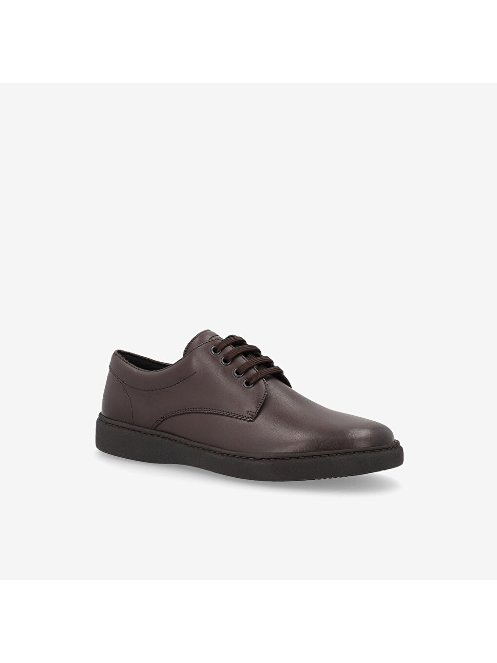 Kahverengi Erkek Klasik Ayakkabı 19n4 Poncho Laced Shoes-1