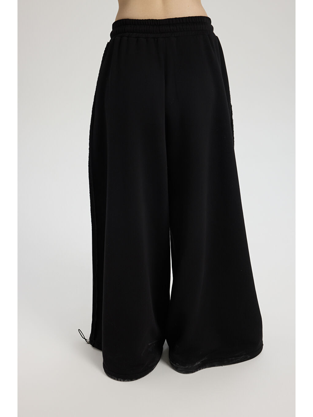 Flex Siyah Oversize T-Shirt Eşofman Takım-5