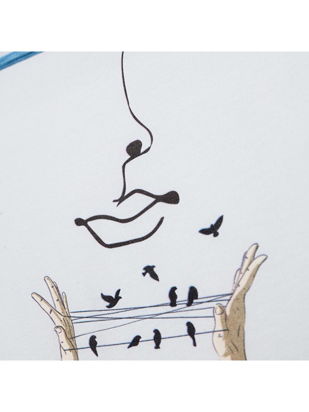 Beyaz Faces Hope Kadın T-Shirt-2