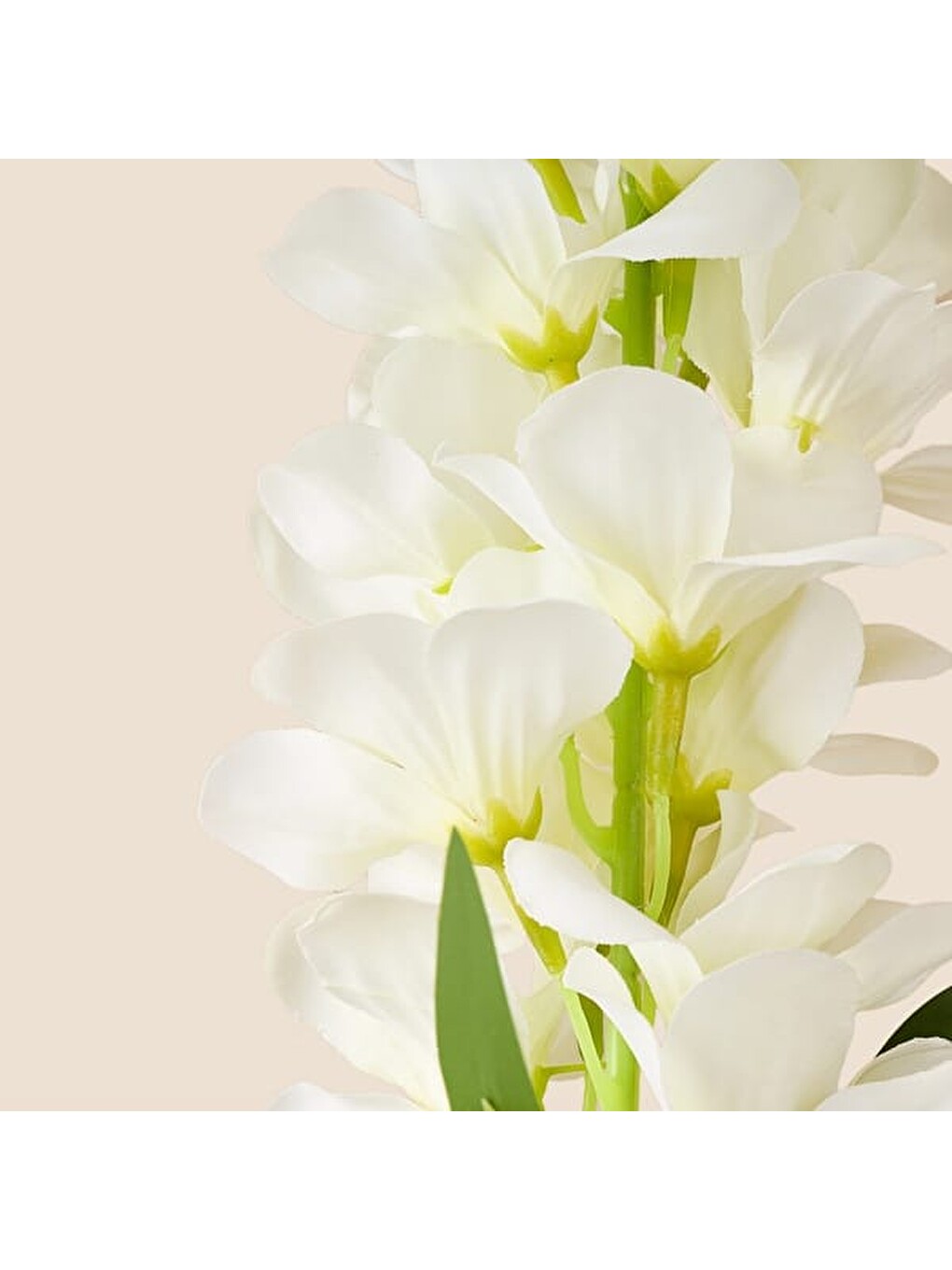 Deco Aslanağzı Yapay Dal Çiçek - Beyaz - 90 cm-2