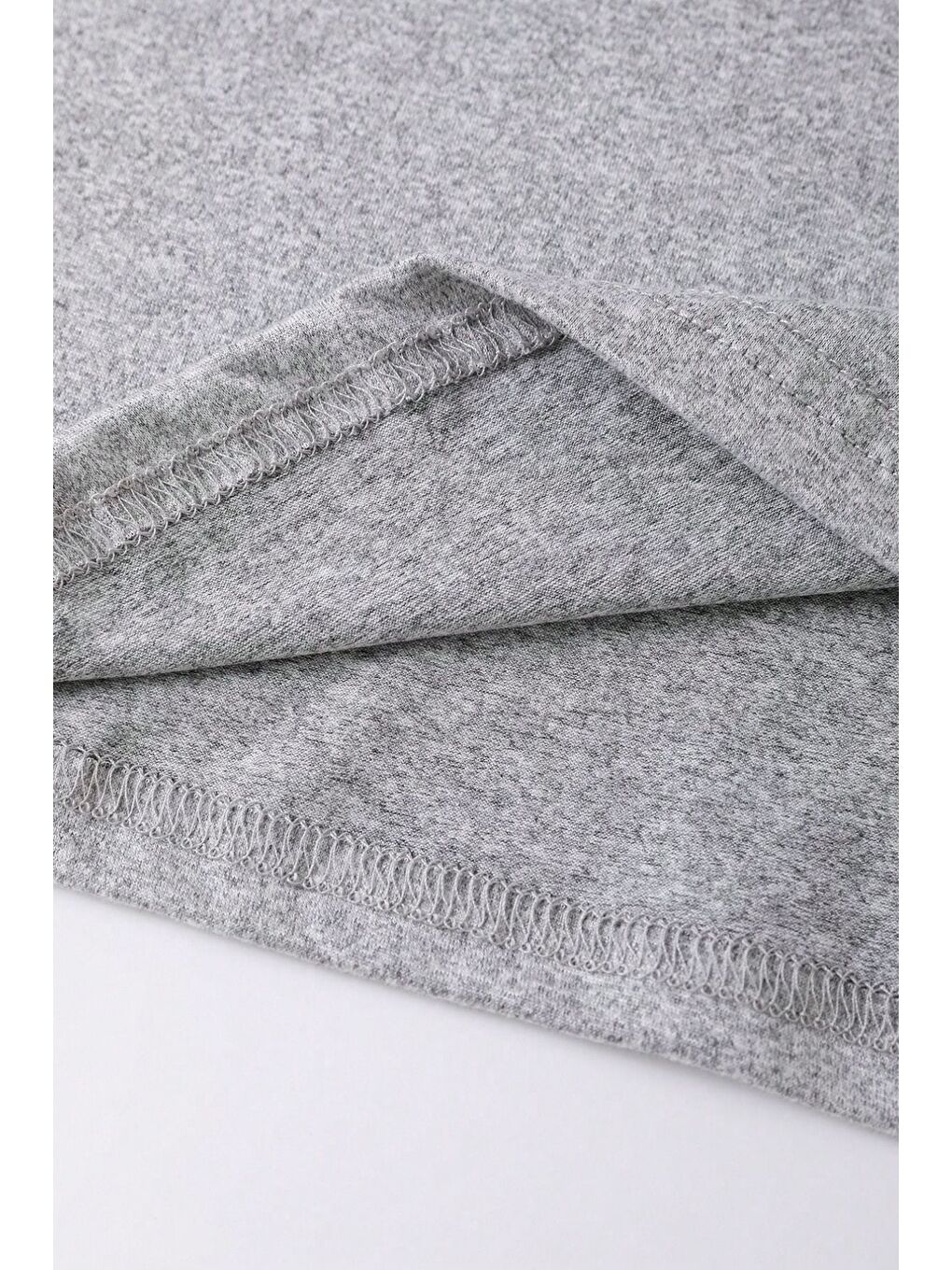 Karışık Beyaz Siyah Gri 3lü paket Kadın Düşük Omuz Kayık Yaka Oversize T-Shirt-6