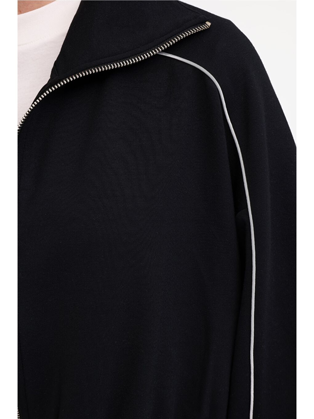 WL ANDRA 18MS426 5FX Siyah Kadın Eşofman Üstü-3