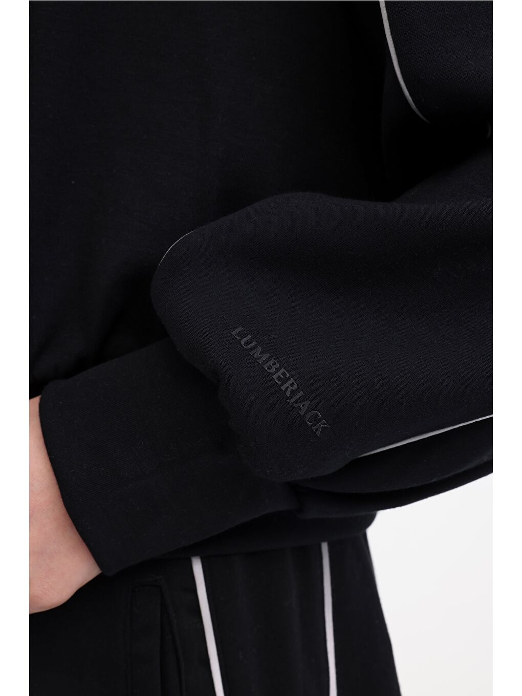 WL ANDRA 18MS426 5FX Siyah Kadın Eşofman Üstü-4