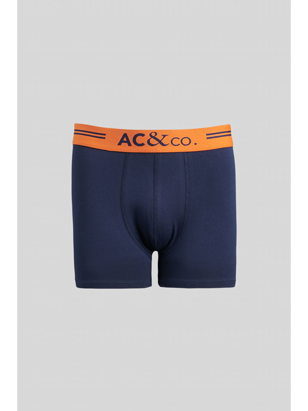 Erkek Lacivert-Bordo-Antrasit Premium Pamuklu 3'lü Paket Esnek Boxer-3