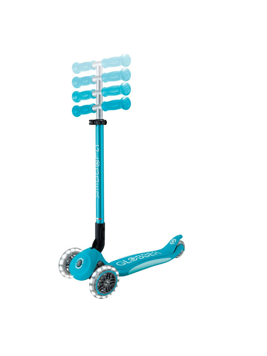 Elite Deluxe Işıklı Scooter Mavi 439-605-7