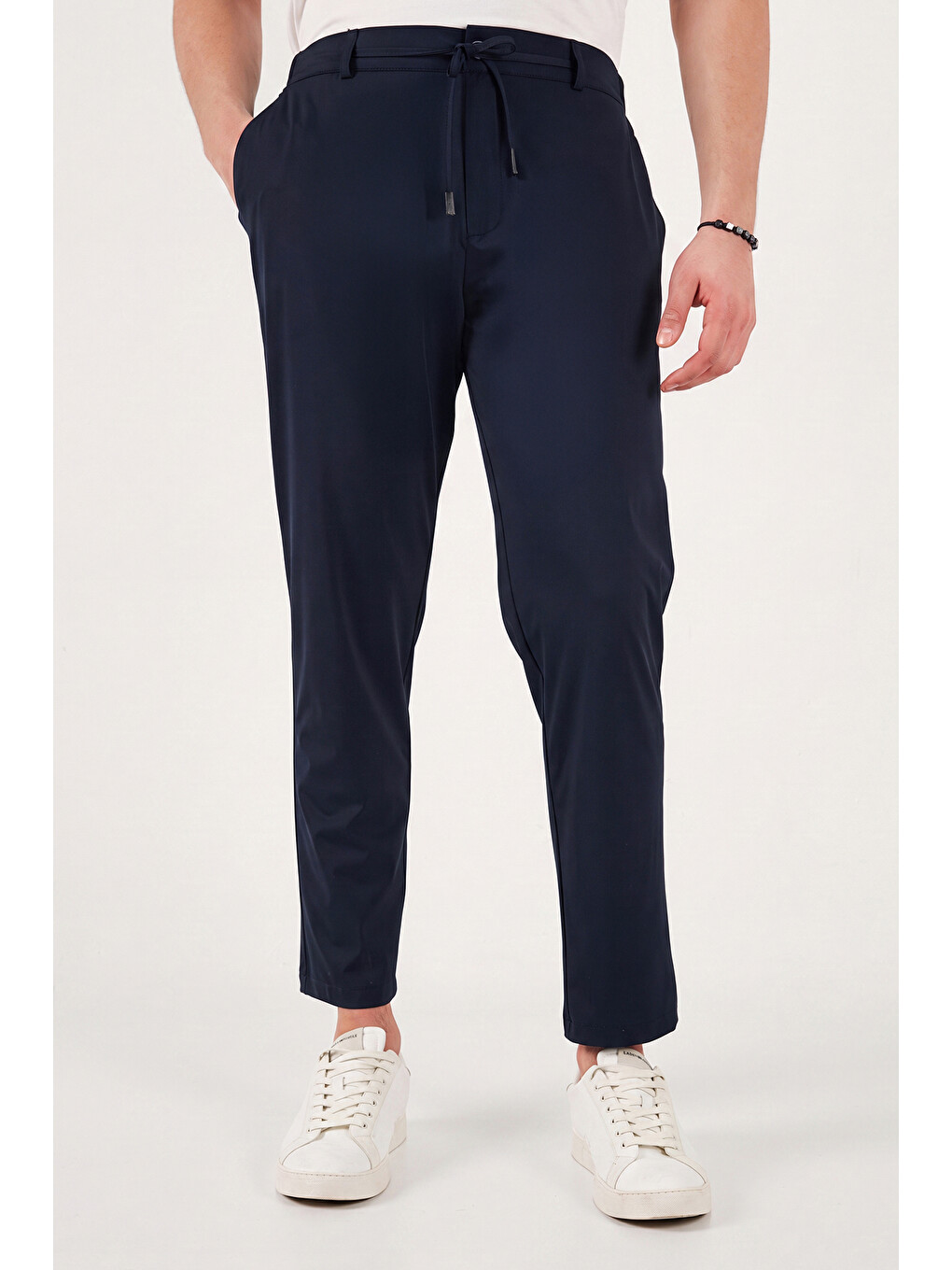 Lacivert Pamuklu Regular Fit Normal Bel Pantolon Cf26s615307-1