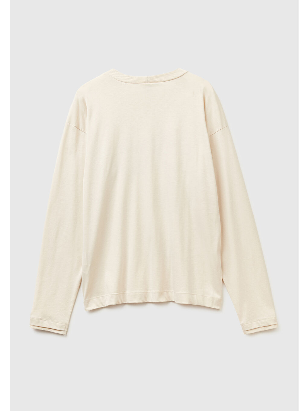 Ekru Kadın Krem Pamuk Karışımlı Disney Baskılı Pijama üstü-3