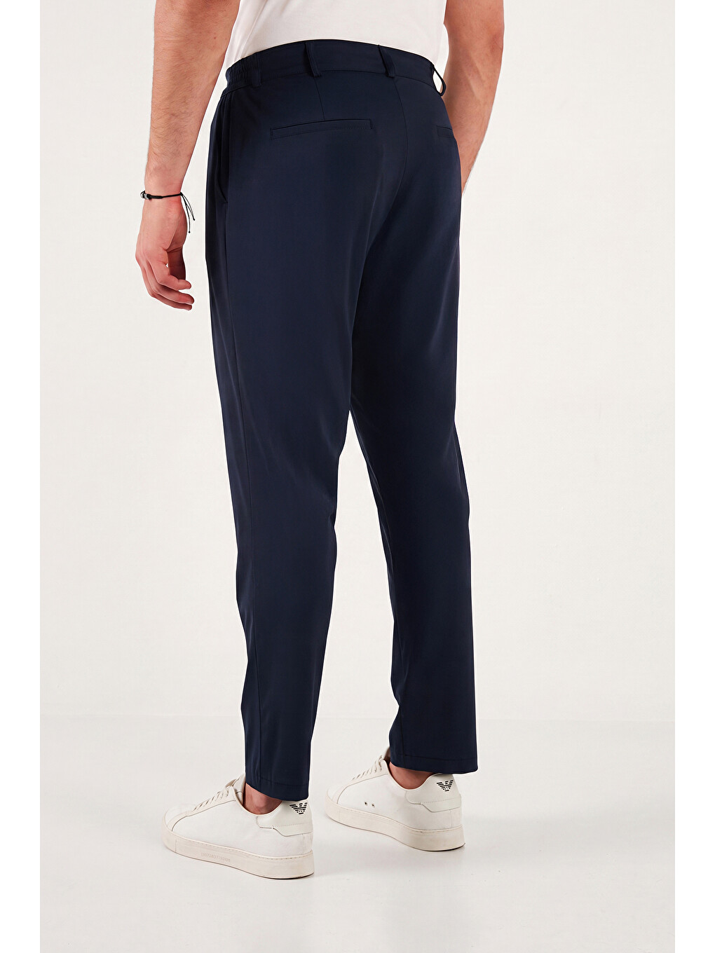 Lacivert Pamuklu Regular Fit Normal Bel Pantolon Cf26s615307-5