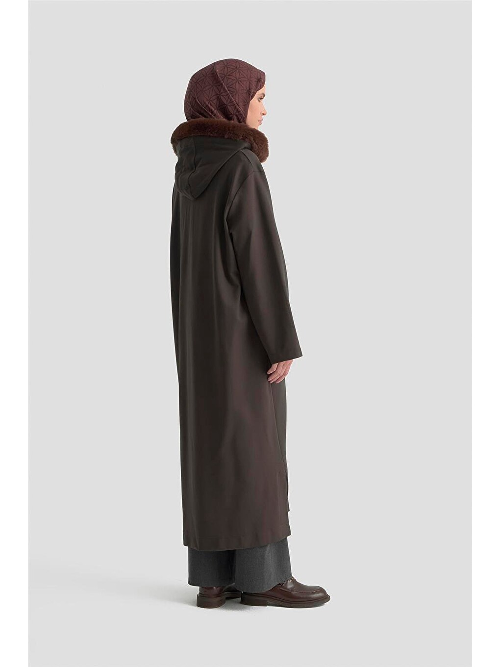 Trend Hırka 25Kt541 Kahverengi-3
