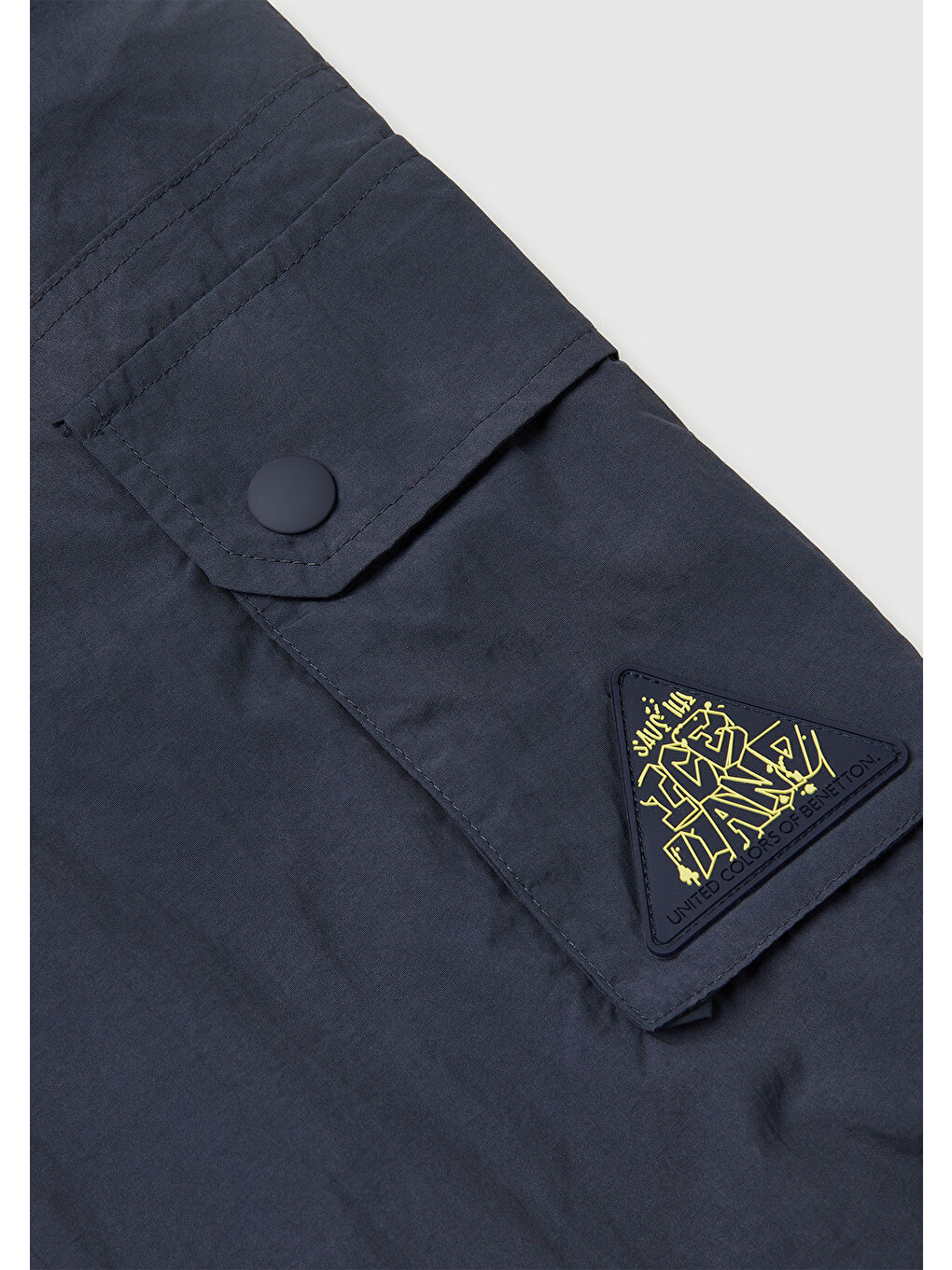 Erkek Çocuk Antrasit Baskılı Cepli Beli Lastikli Jogger Pantolon-2