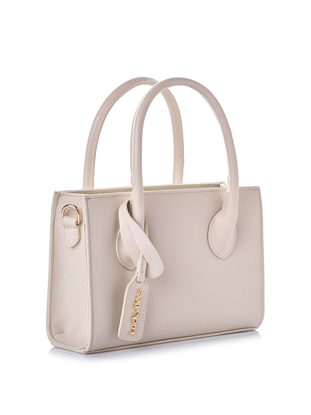 Ekru Kaia Kadın El ve Omuz Çantası