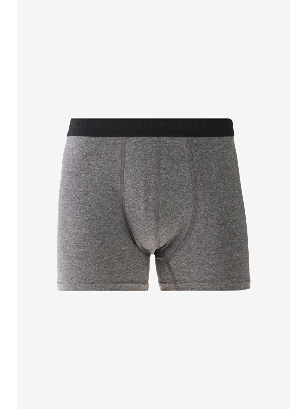 Erkek Siyah-Gri-Antrasit Premium Pamuklu 3'lü Paket Esnek Boxer-2