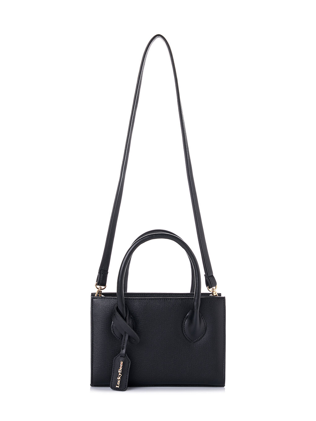 Siyah Kaia Kadın El ve Omuz Çantası-2