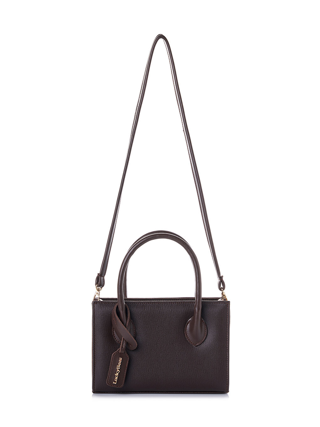 Kahverengi Kaia Kadın El ve Omuz Çantası-2