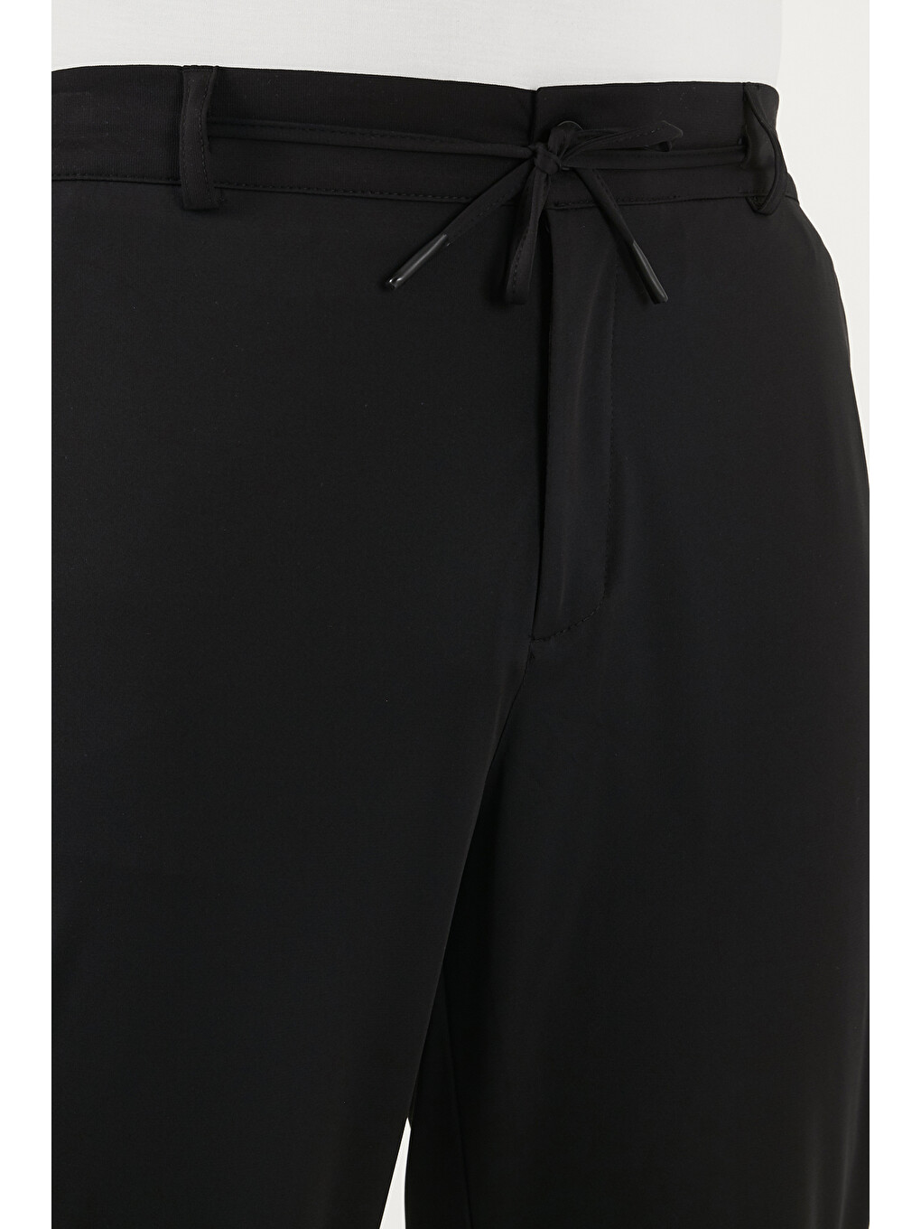 Siyah Pamuklu Regular Fit Normal Bel Pantolon Cf26s615307-6
