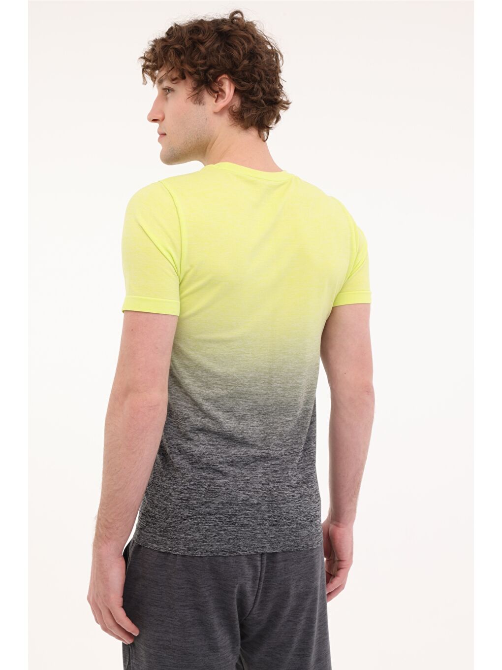 ML 11PRF2005 4PR Sarı Erkek Kısa Kol T-Shirt-1