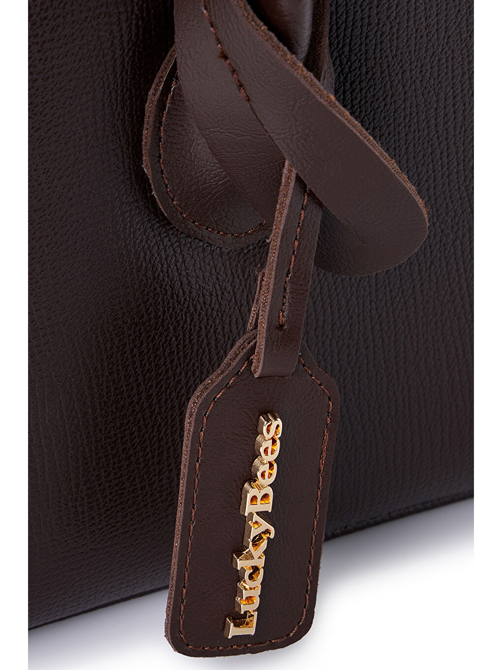 Kahverengi Kaia Kadın El ve Omuz Çantası-3