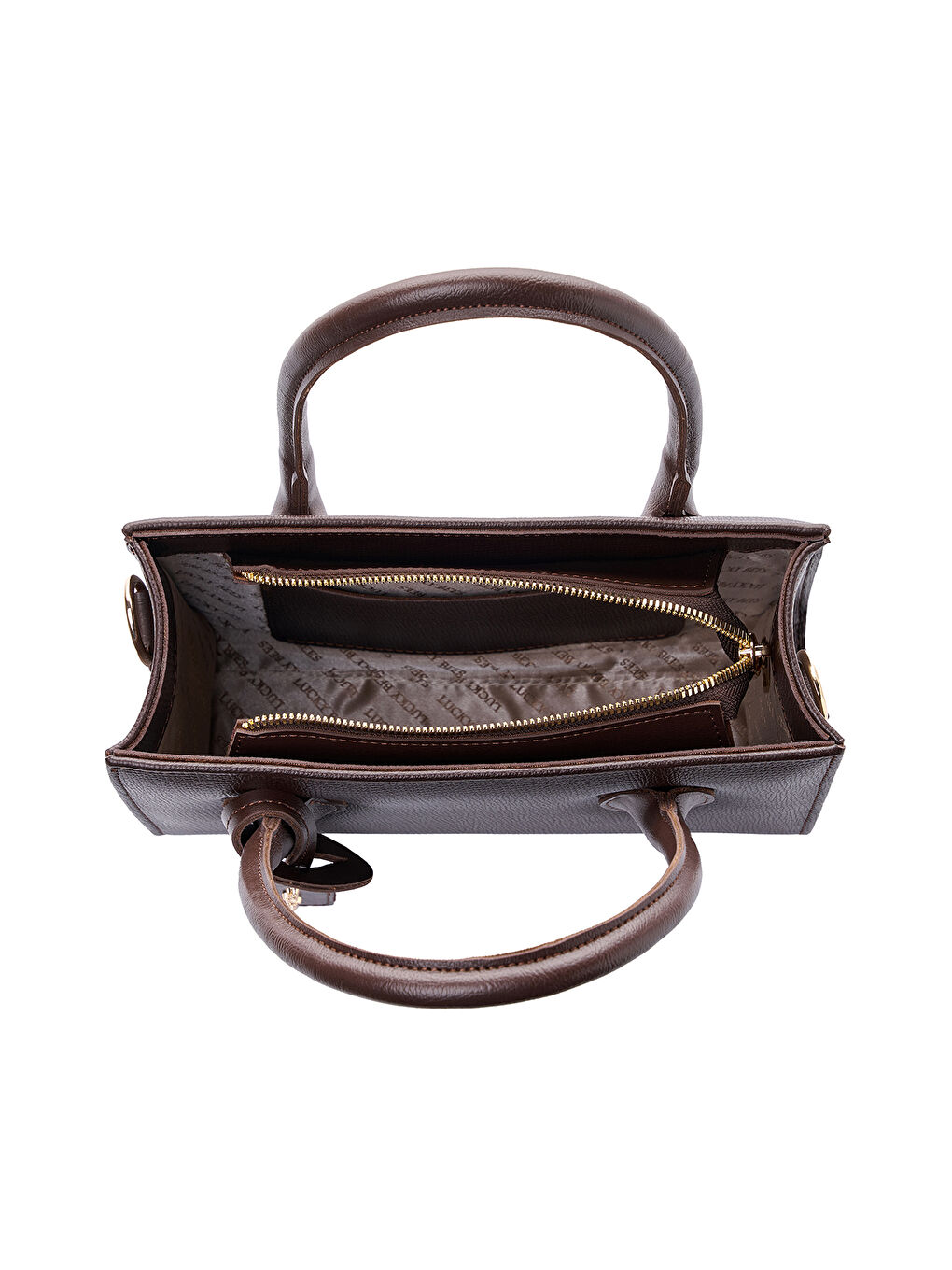 Kahverengi Kaia Kadın El ve Omuz Çantası-4