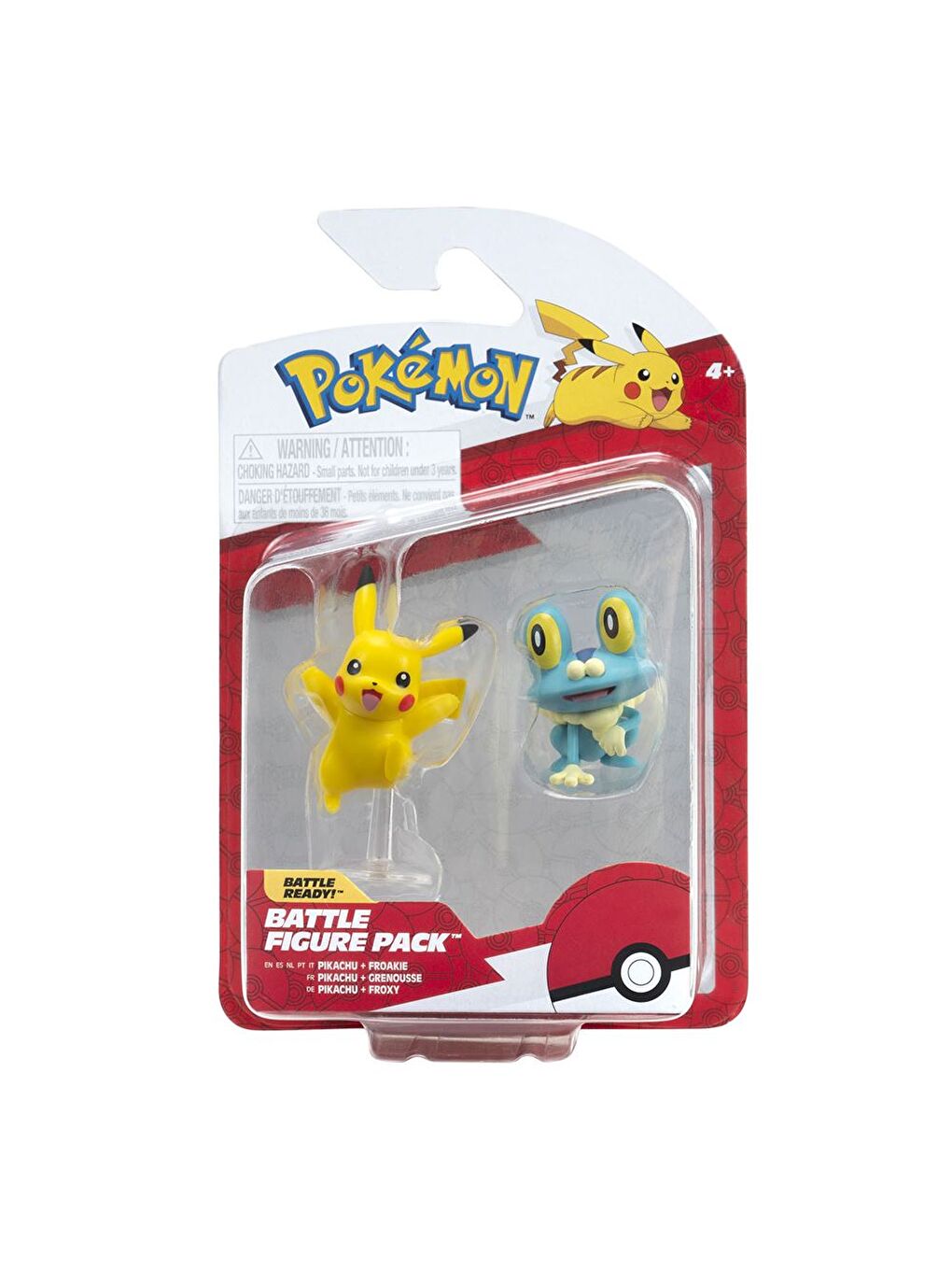Battle 2'li Figür Seti - Pikachu ve Froakie PKW4071-3