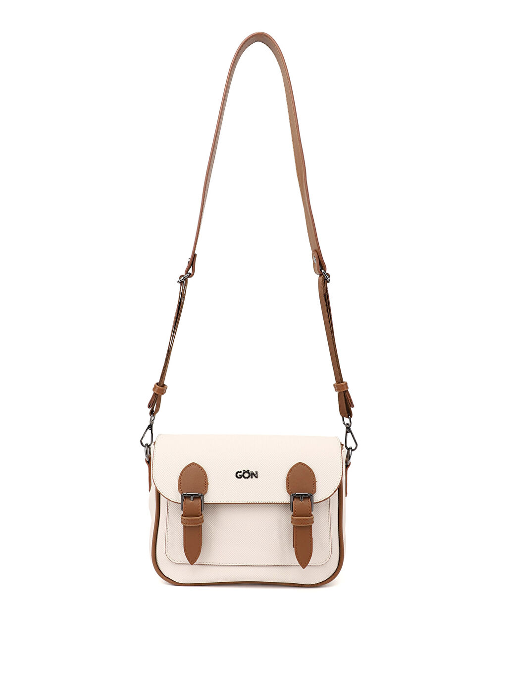 Kahverengi Kadın TABA-BEJ Uzun Askılı Omuz Çantası